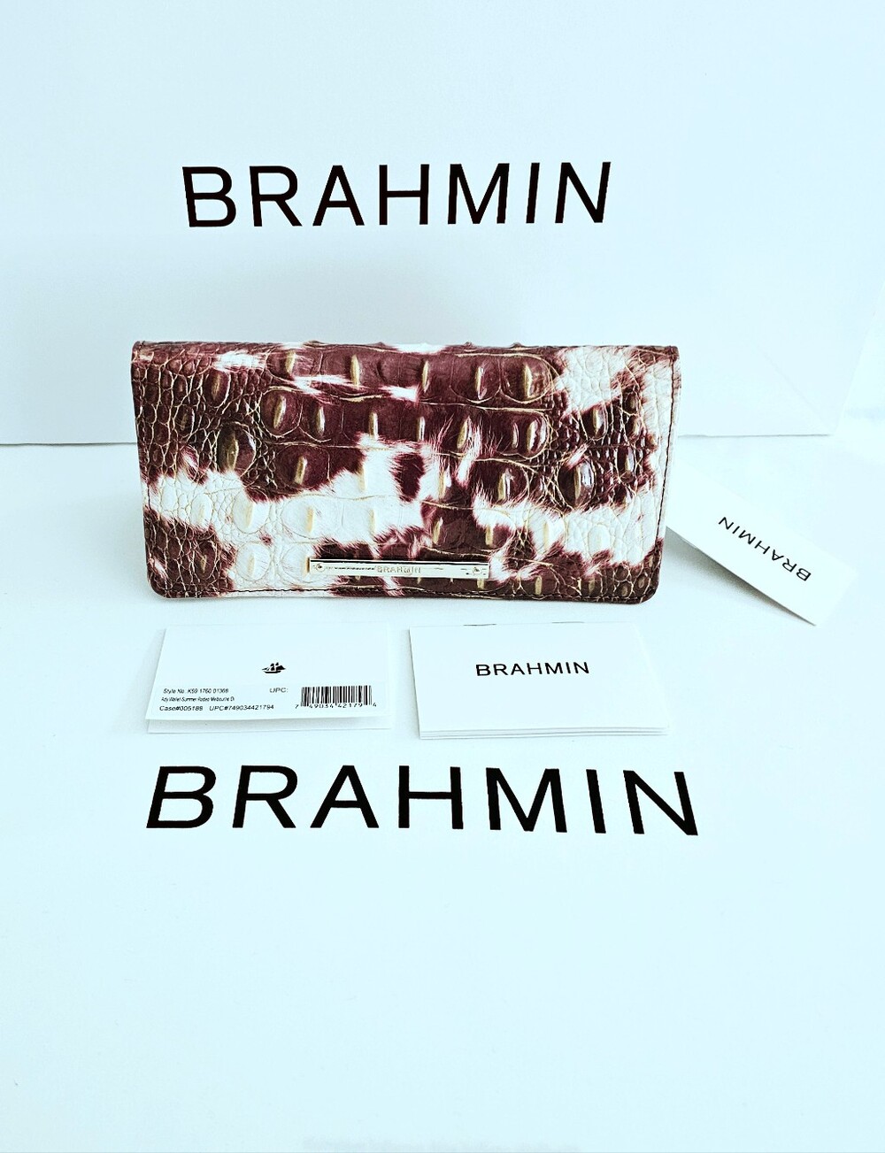 NWT Brahmin SUMMER RODEO Ady Wallet